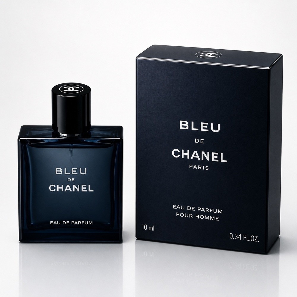 Chanel Bleu de Chanel Eau de Parfum Pour Homme Mini Travel Splash Size 10mL